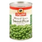 slide 1 of 1, ShopRite Peas Sweet Mixed, 15 oz