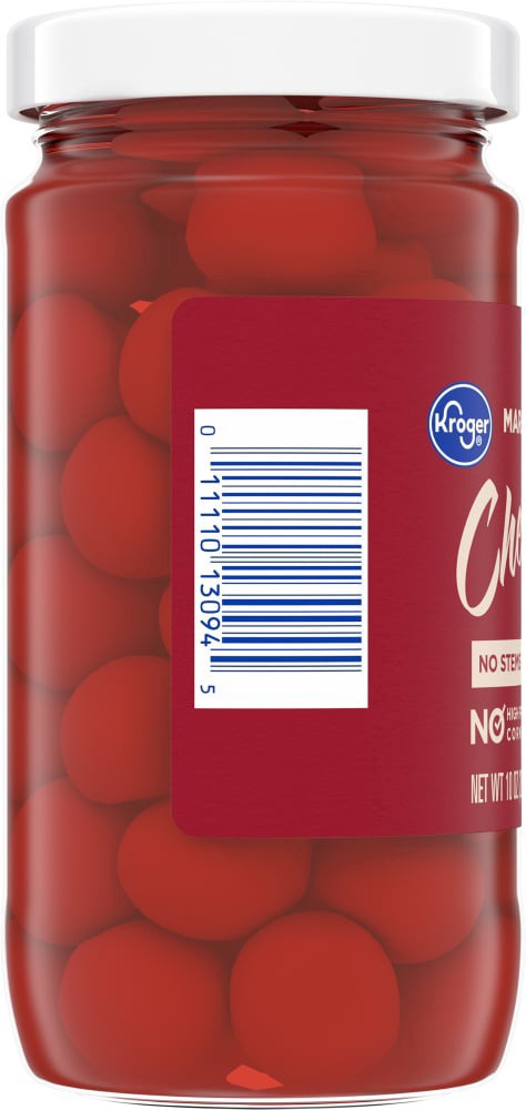 slide 4 of 4, Kroger Maraschino No Stems Cherries, 10 oz