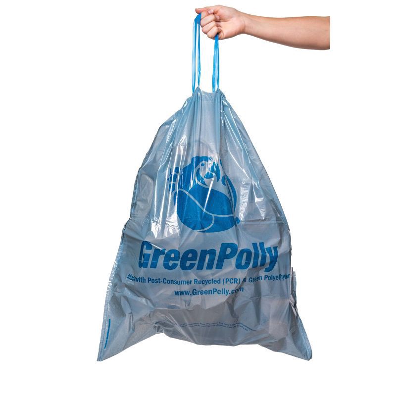 slide 3 of 3, Greenpolly Tall Kitchen Bags, 13 gal