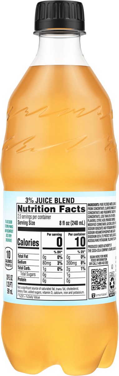 slide 3 of 11, Minute Maid Light Mango Passion Bottle, 20 fl oz, 20 fl oz