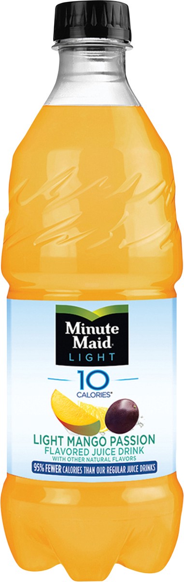 slide 5 of 11, Minute Maid Light Mango Passion Bottle, 20 fl oz, 20 fl oz