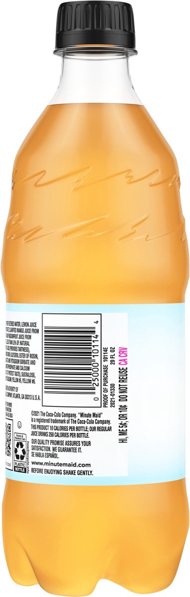 slide 6 of 11, Minute Maid Light Mango Passion Bottle, 20 fl oz, 20 fl oz