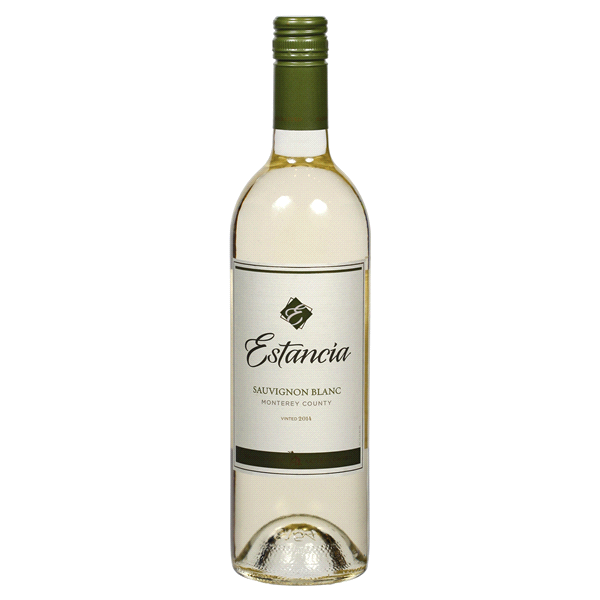 slide 1 of 2, Estancia Sauvignon Blanc White Wine, 750 ml