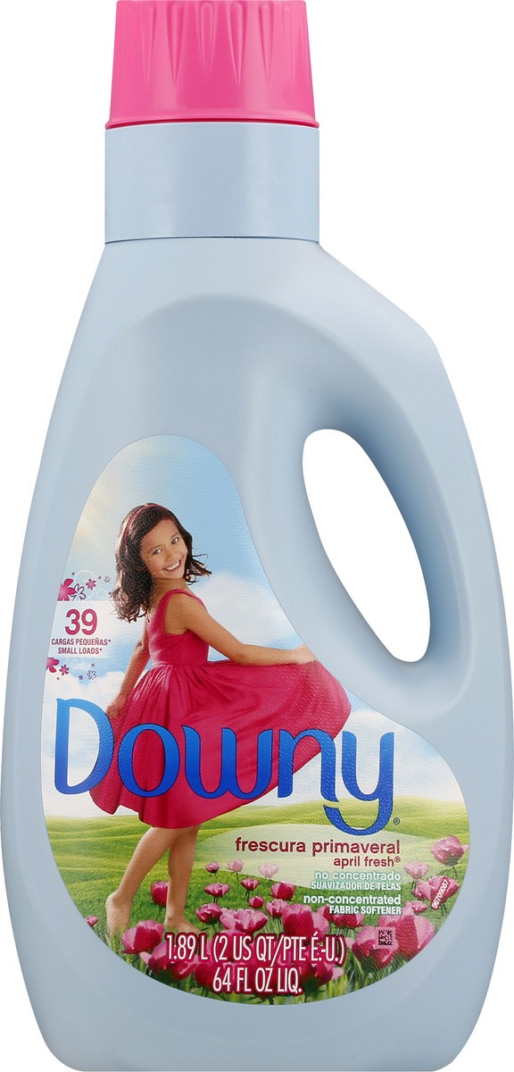 slide 4 of 11, Downy Non-Concentrated April Fresh Fabric Softener 1.89 lt, 1.89 liter