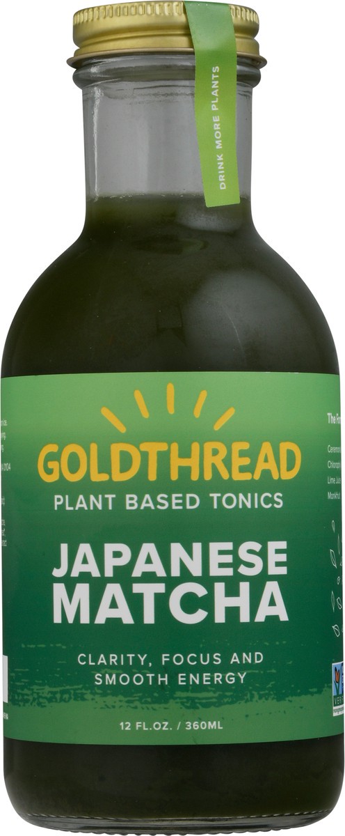 slide 4 of 14, Goldthread Tonic Japanese Matcha, 12 fl oz