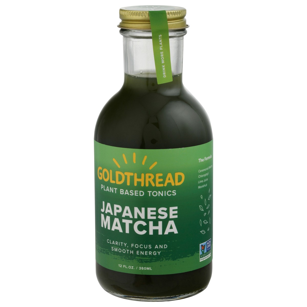 slide 6 of 14, Goldthread Tonic Japanese Matcha, 12 fl oz