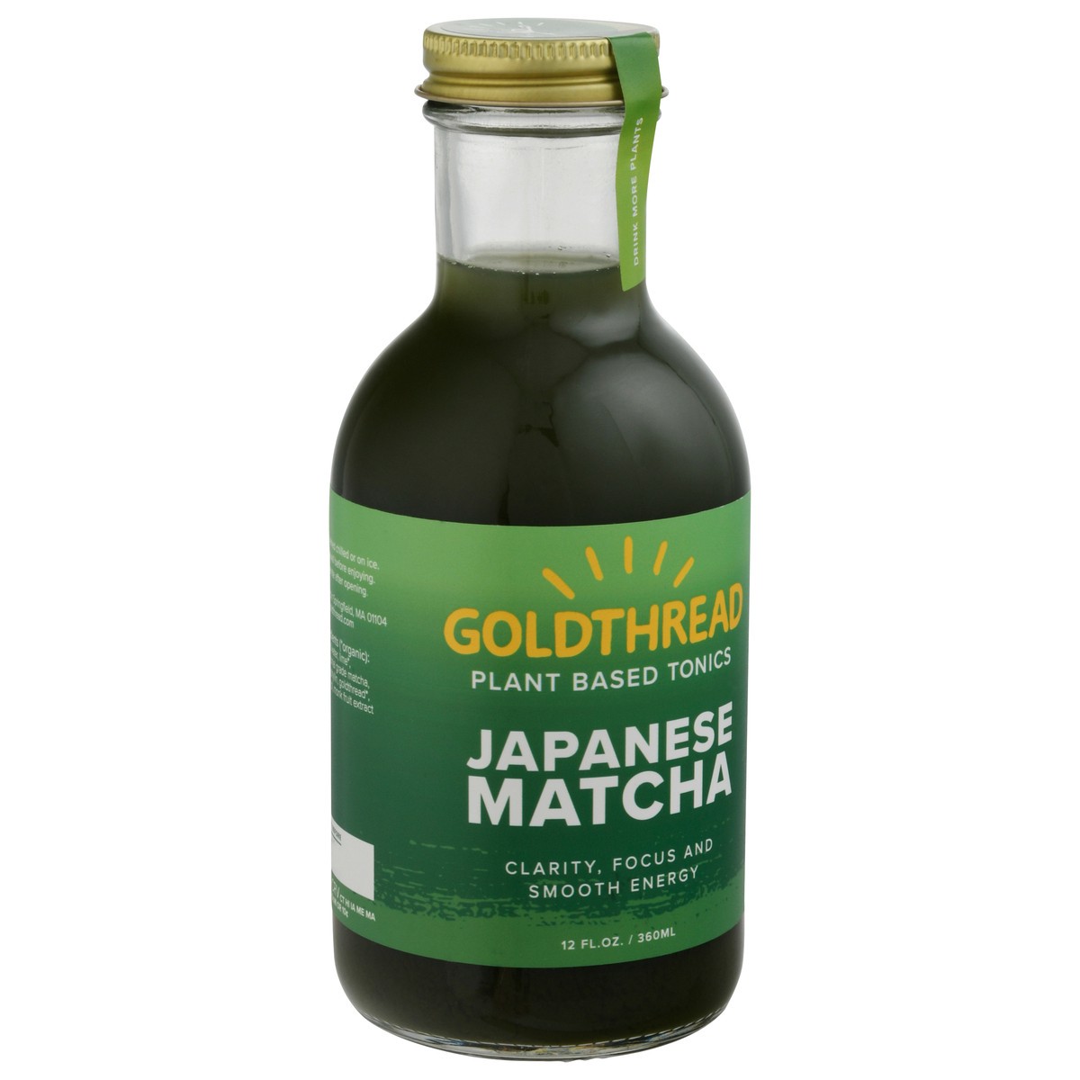 slide 11 of 14, Goldthread Tonic Japanese Matcha, 12 fl oz