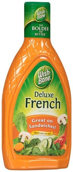 slide 1 of 1, Wish-Bone Deluxe French Dressing, 16 fl oz