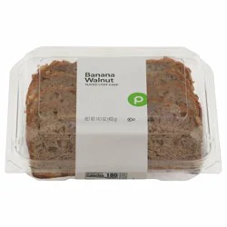 Publix Bakery Sliced Banana Walnut Loaf Cake