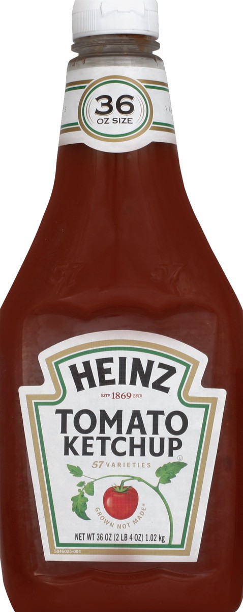 slide 2 of 3, Heinz Tomato Ketchup 36 oz, 31 oz