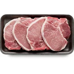 Pork Loin Thin Chops Bone In - 1.50 Lb