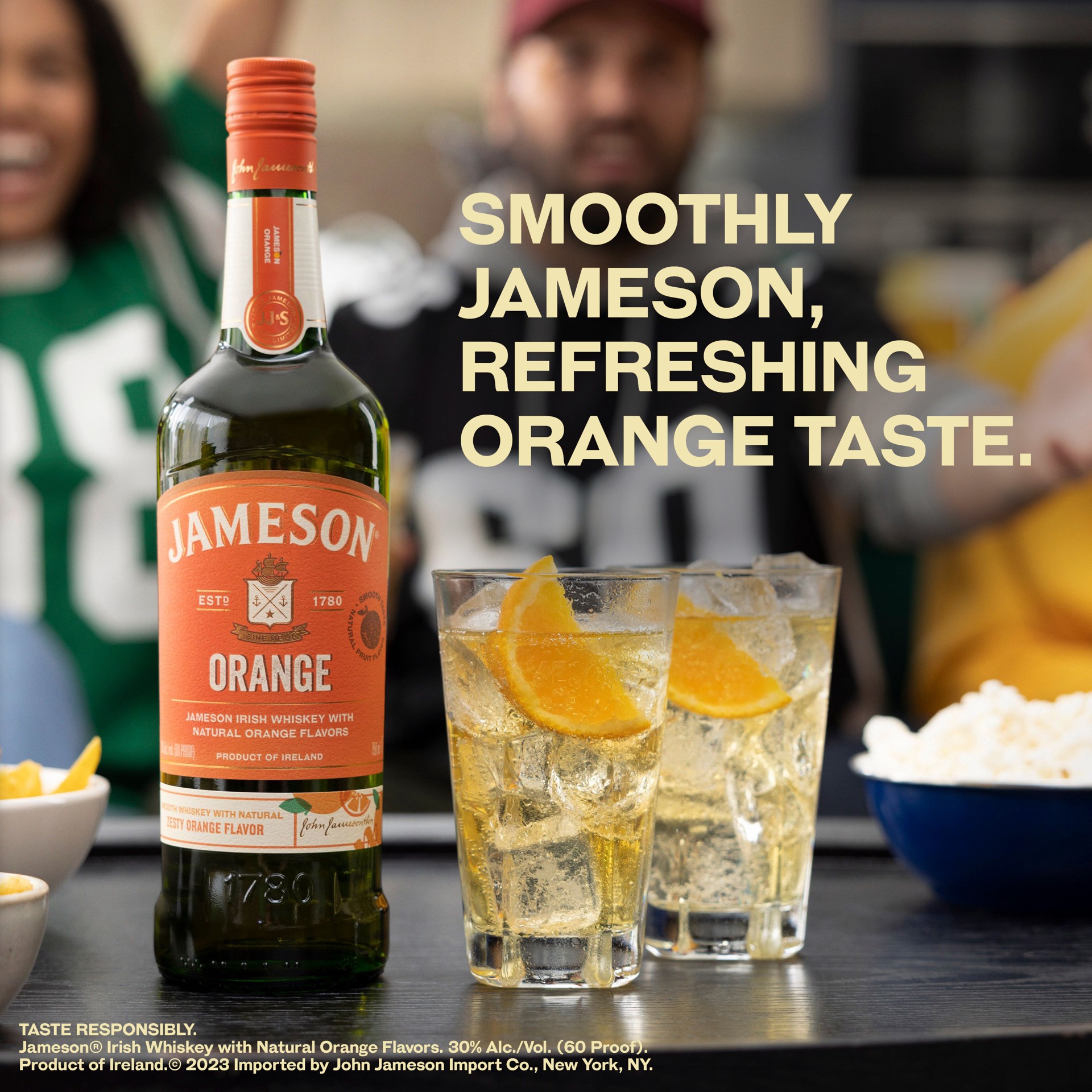 slide 4 of 10, Jameson Orange Irish Whiskey, 1 L Bottle, 30% ABV, 