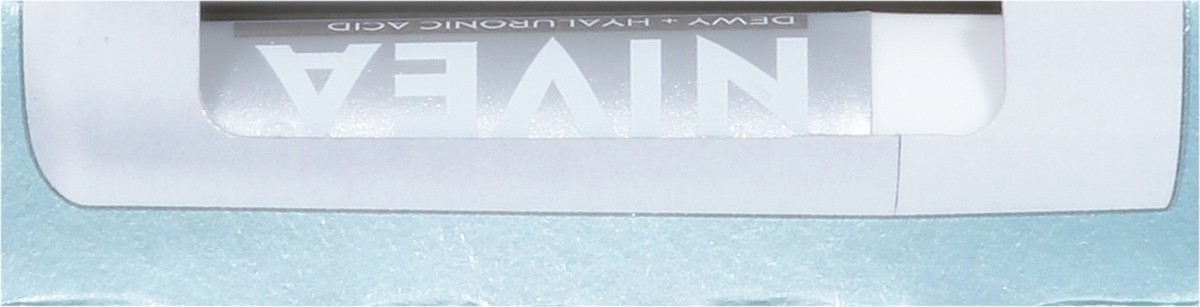 slide 11 of 12, Nivea Dewy Lip Care with Hyaluronic Acid Lip Balm, 0.18 Oz Tube, 0.18 oz