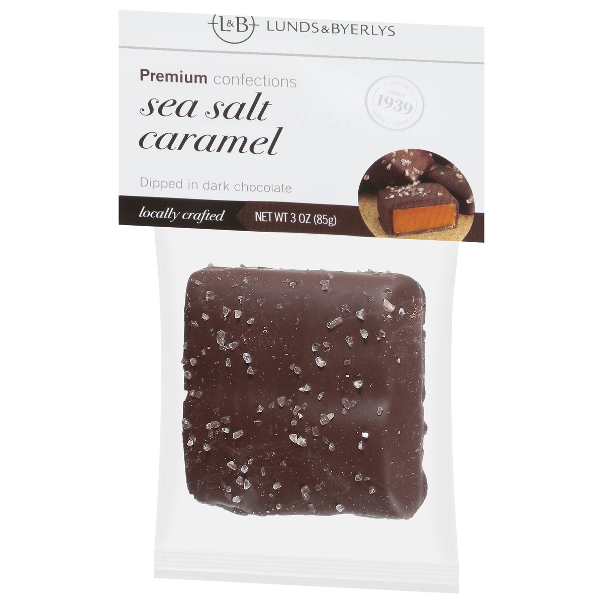 slide 4 of 4, Lunds & Byerlys Sea Salt Caramel 3 oz, 3 oz