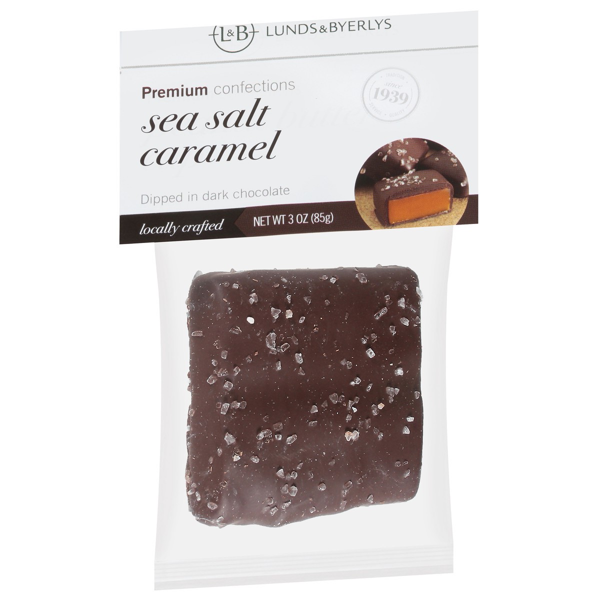 slide 3 of 4, Lunds & Byerlys Sea Salt Caramel 3 oz, 3 oz