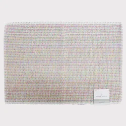 Room & Retreat Homespun Placemat, Spring Multi, 13 In X 19 In