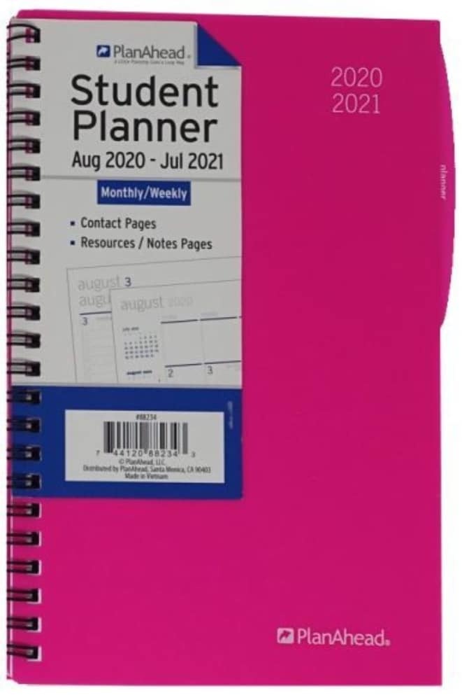 slide 1 of 1, Planahead 2021 Medium Brights Student Planner, 1 ct