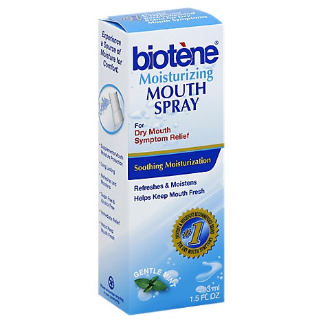 slide 1 of 1, Biotène Biotene Mouth Spray Moisturizing Gentle Mint, 1.5 fl oz