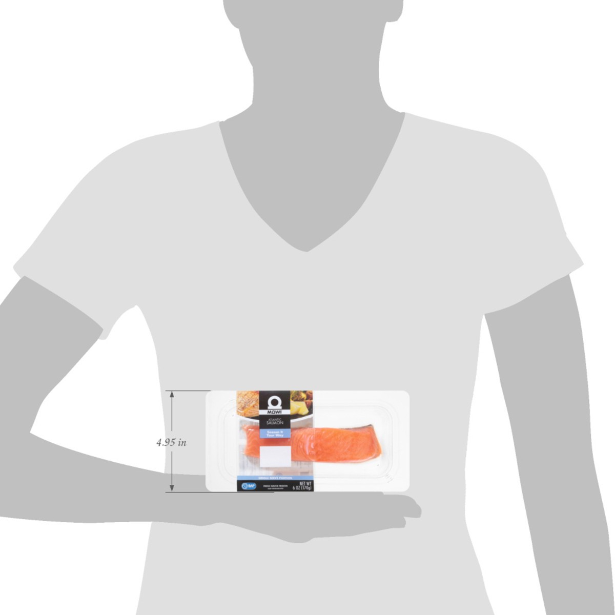 slide 11 of 14, Mowi Season It Your Way Atlantic Salmon 6 oz, 6 oz