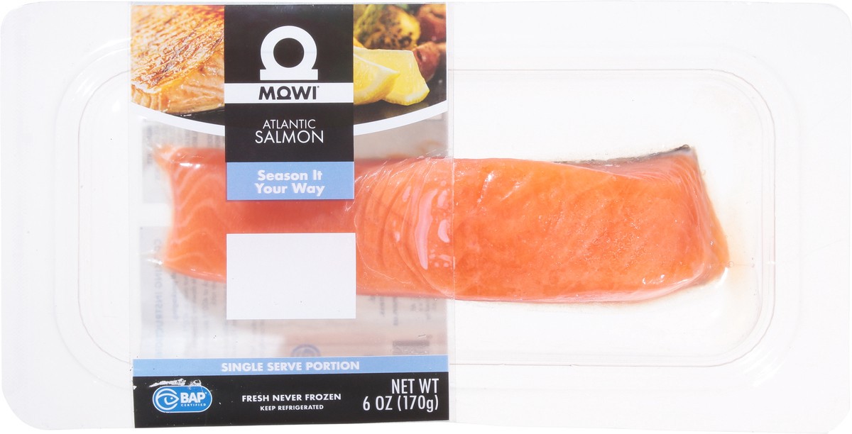 slide 4 of 14, Mowi Season It Your Way Atlantic Salmon 6 oz, 6 oz