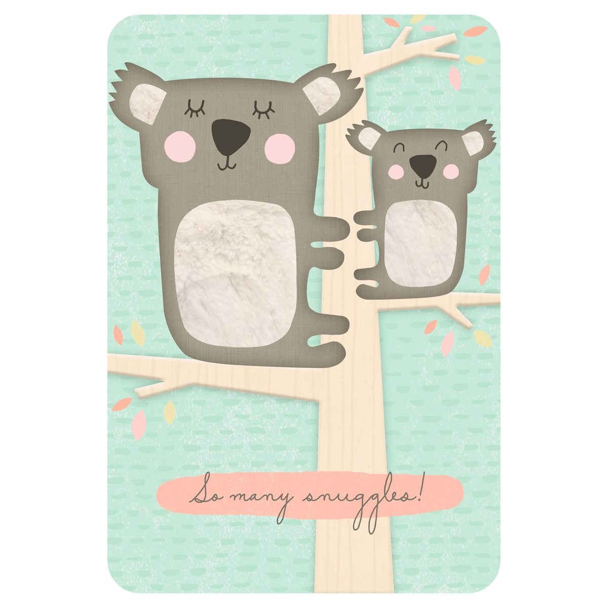 slide 4 of 8, Hallmark Baby Shower Card (Koalas, So Many Snuggles), 1 ct