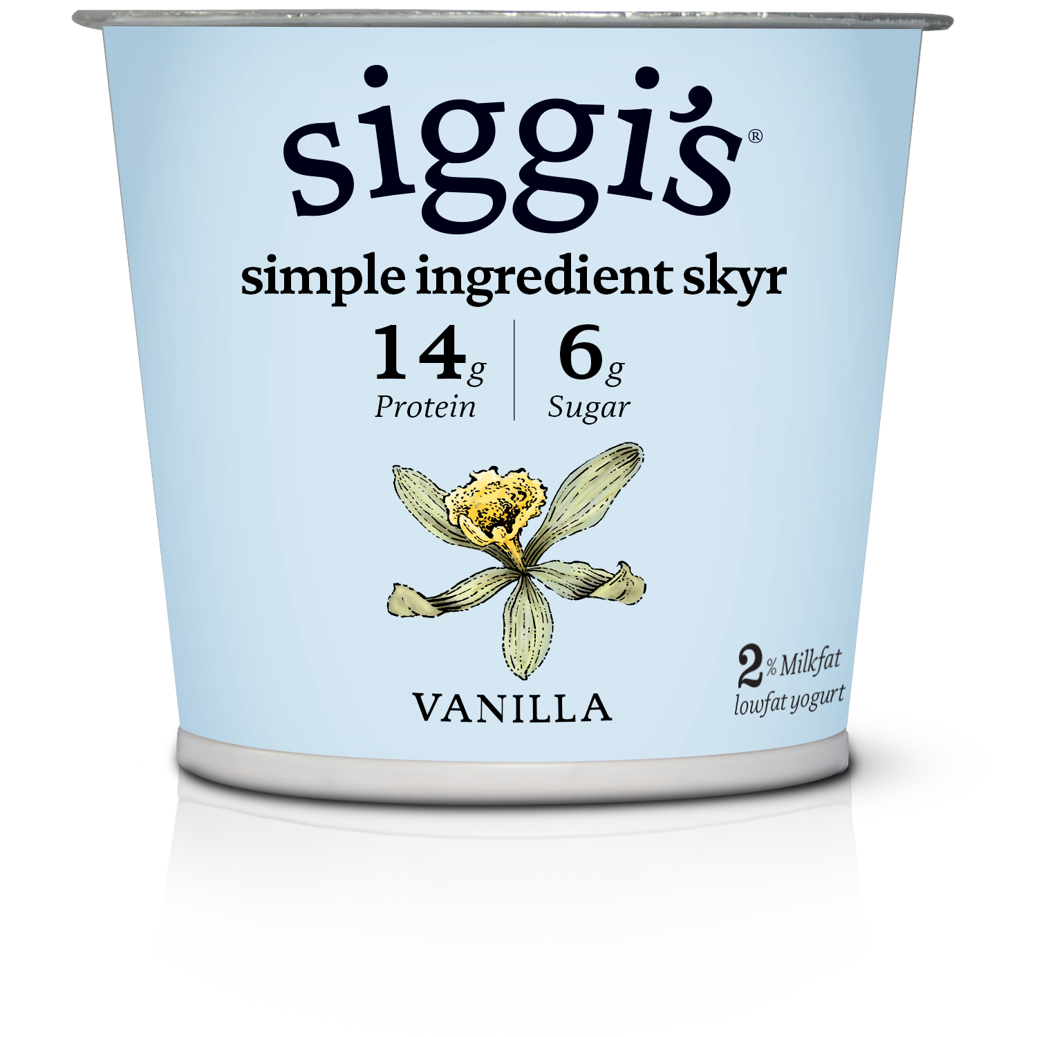 slide 1 of 3, Siggi's 2%milkfat Yogurt Vanilla, 5.3 oz