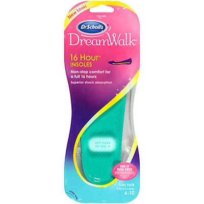 slide 1 of 1, Dr. Scholl's Dreamwalk Women's 16 Hour Insoles, 1 pair