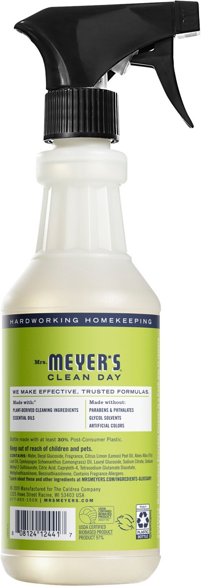 slide 2 of 3, Mrs. Meyer's Clean Day Lemon Verbena Multi-Surface Everyday Cleaner - 16 fl oz, 