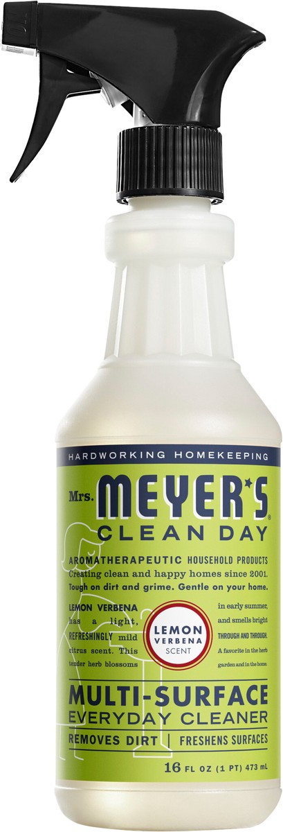 slide 3 of 3, Mrs. Meyer's Clean Day Lemon Verbena Multi-Surface Everyday Cleaner - 16 fl oz, 