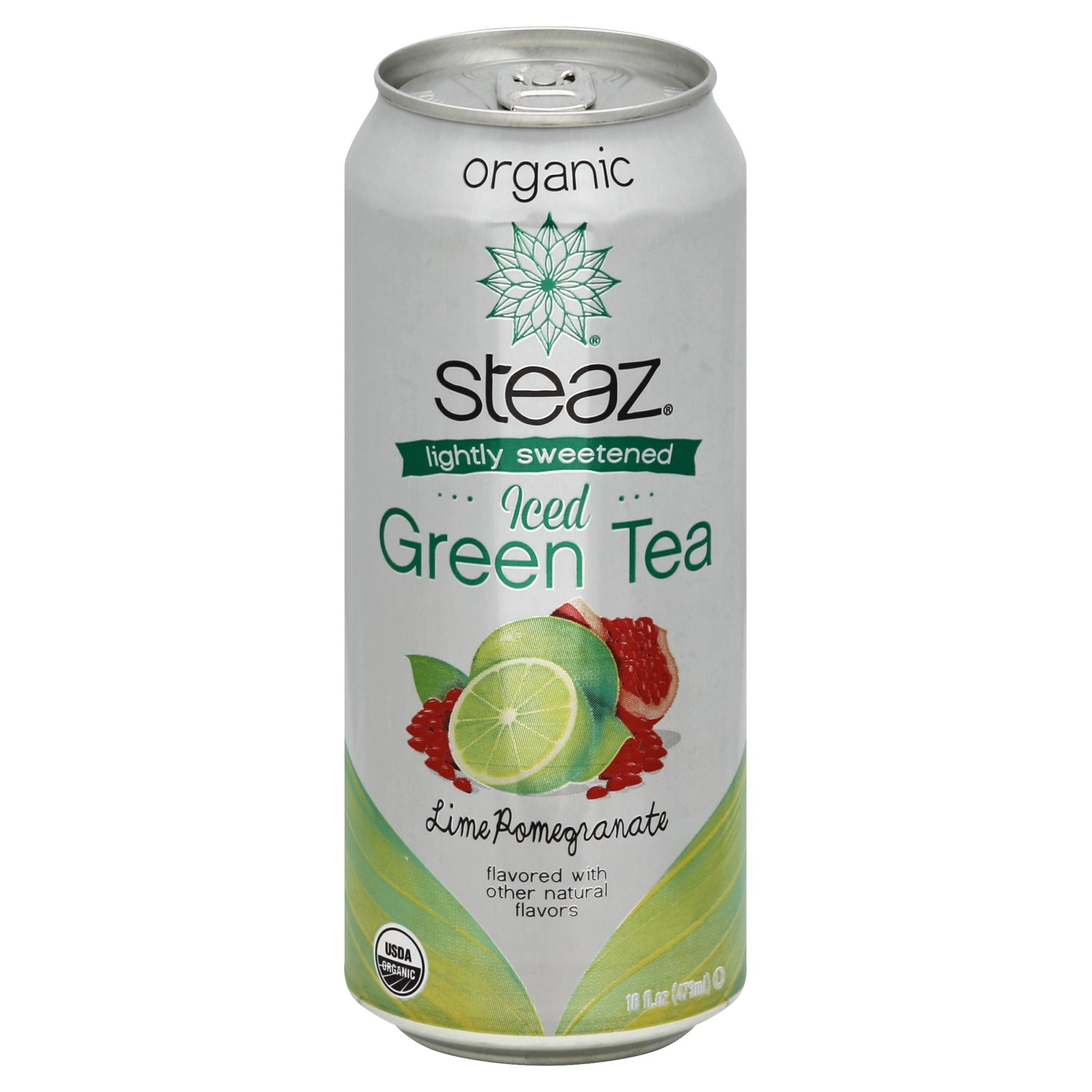 slide 1 of 4, Steaz Green Tea 18 oz, 16 fl oz