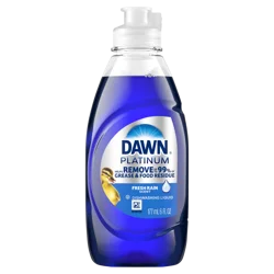 Dawn Platinum Dish Soap, Dishwashing Liquid, Fresh Rain