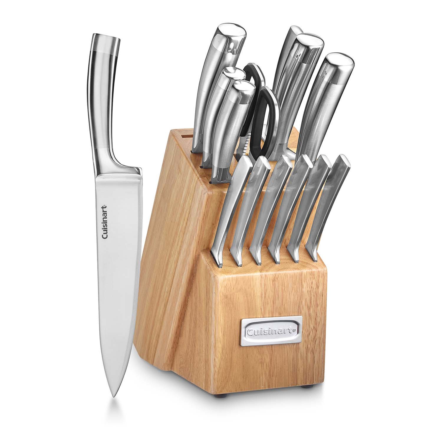 slide 1 of 1, Cuisinart Professional Series Stainless Steel Cutlery Block Set - C99SS-15P, 15 ct