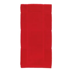 T-fal Red Solid Parquet Towel