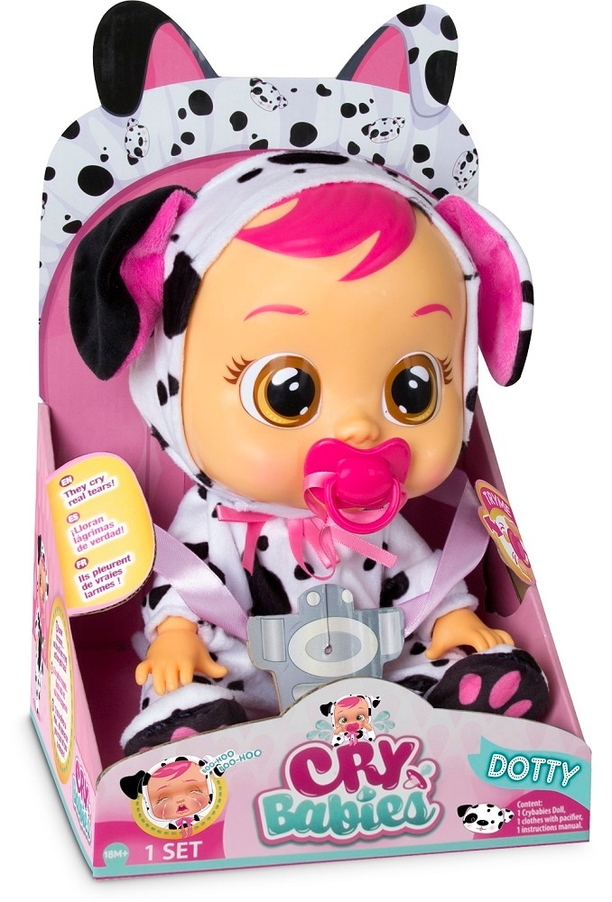 slide 1 of 1, Cry Babies Dotty Doll, 1 ct