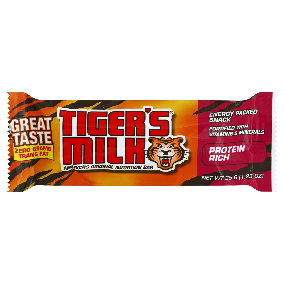 slide 2 of 6, Tiger's Milk Nutrition Bar 1.23 oz, 1.23 oz