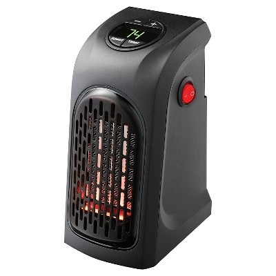 slide 1 of 1, As Seen on TV Handy Heater - Black, 1 ct