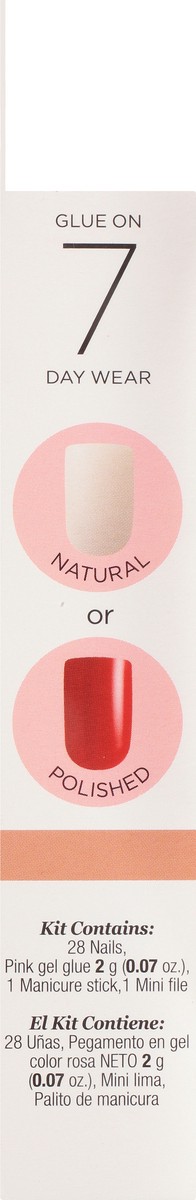 slide 7 of 11, KISS Nails, 28 ea, 28 ct