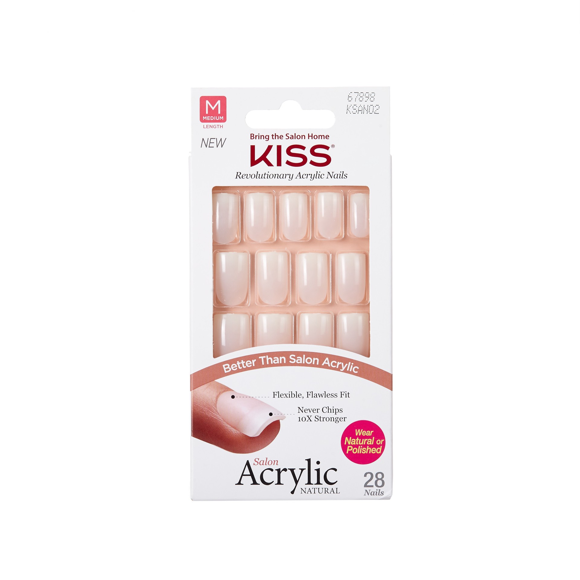 slide 1 of 11, KISS Nails, 28 ea, 28 ct