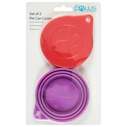 Blue Paws 2pk Pet Can Covers - EA