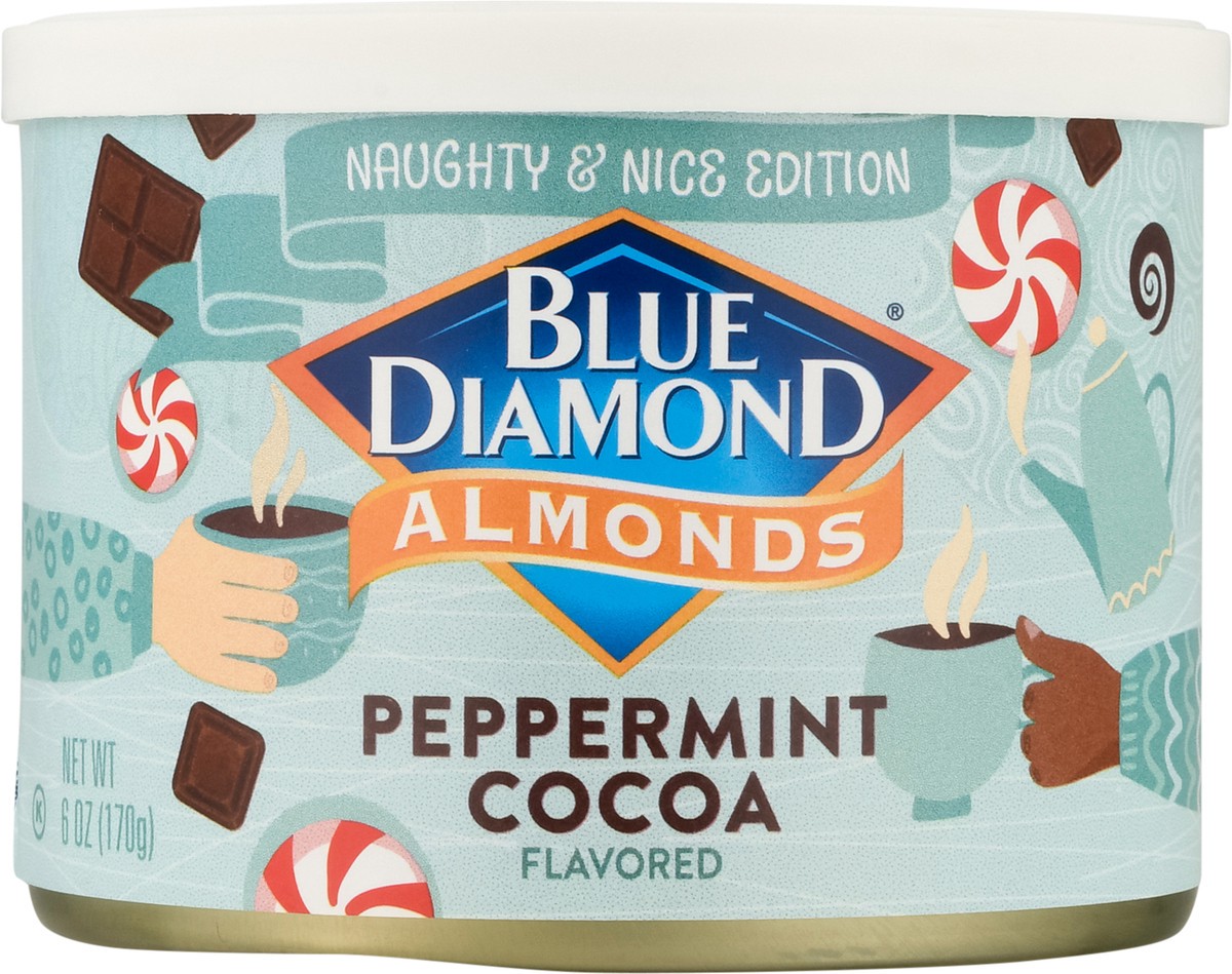 slide 10 of 12, Blue Diamond Peppermint Cocoa Flavored Almonds 6 oz, 6 oz