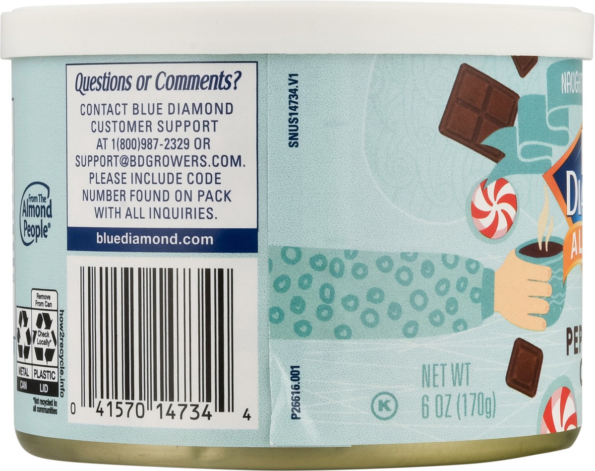 slide 11 of 12, Blue Diamond Peppermint Cocoa Flavored Almonds 6 oz, 6 oz