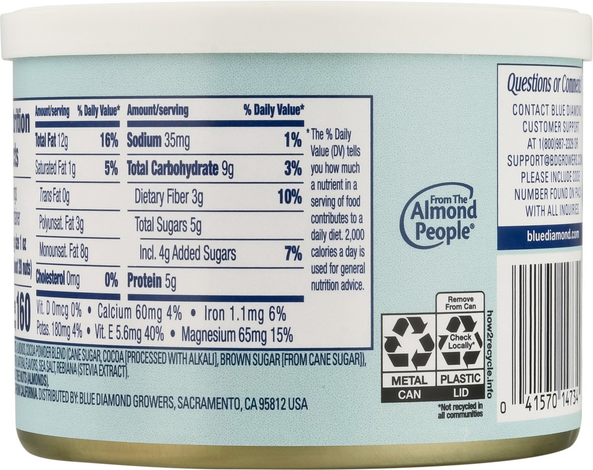 slide 12 of 12, Blue Diamond Peppermint Cocoa Flavored Almonds 6 oz, 6 oz