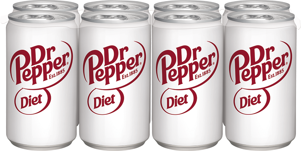 slide 1 of 3, Diet Dr Pepper, 8 ct; 7.5 fl oz