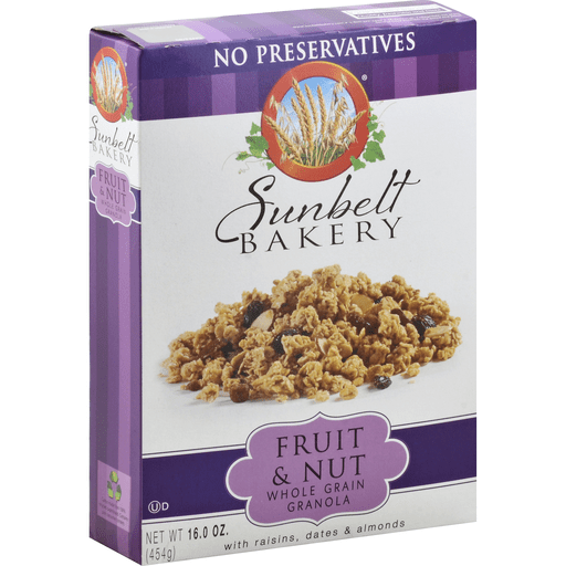 Sunbelt Bakery Fruit & Nut Whole Grain Granola Cereal 16 oz Shipt