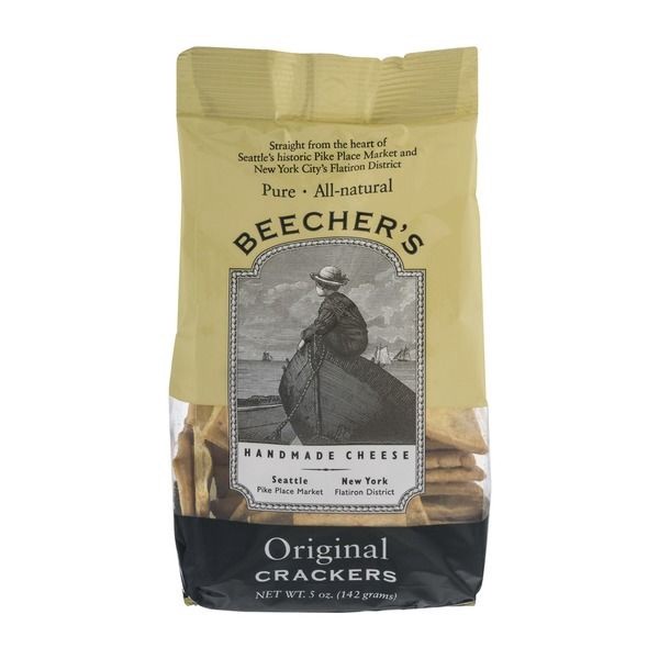 slide 1 of 5, Beecher's Crackers Original Corn, 5 oz