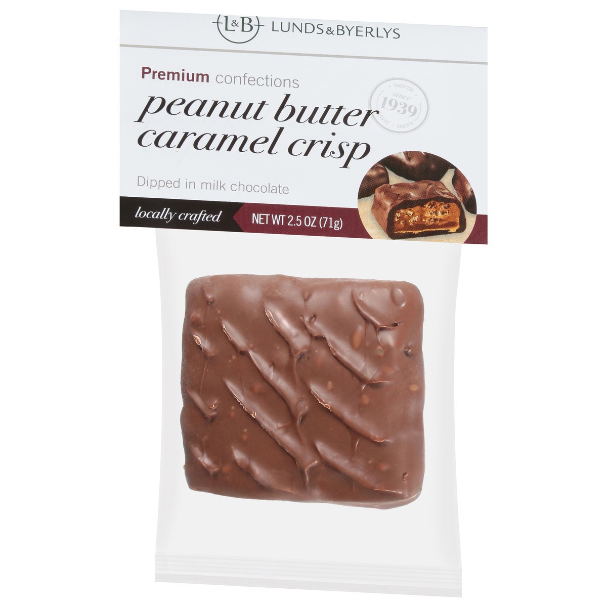 slide 4 of 4, Lunds & Byerlys Peanut Butter Caramel Crisp 2.5 oz, 2.5 oz