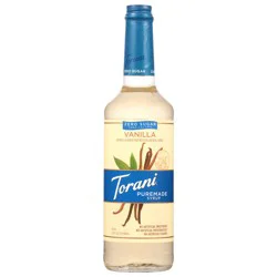 Torani Zero Sugar Zero Calories Vanilla Puremade Syrup 25.4 fl oz