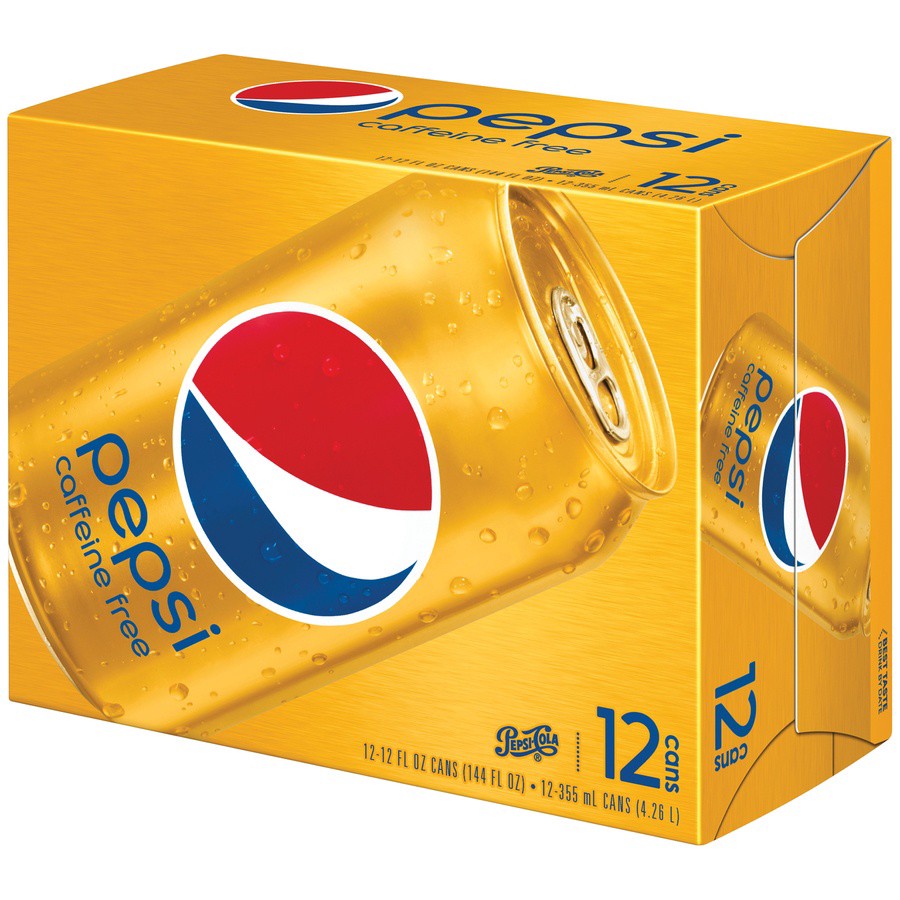 slide 2 of 2, Pepsi Caffeine Free Soda Cola - 12 ct; 12 fl oz, 12 ct; 12 fl oz