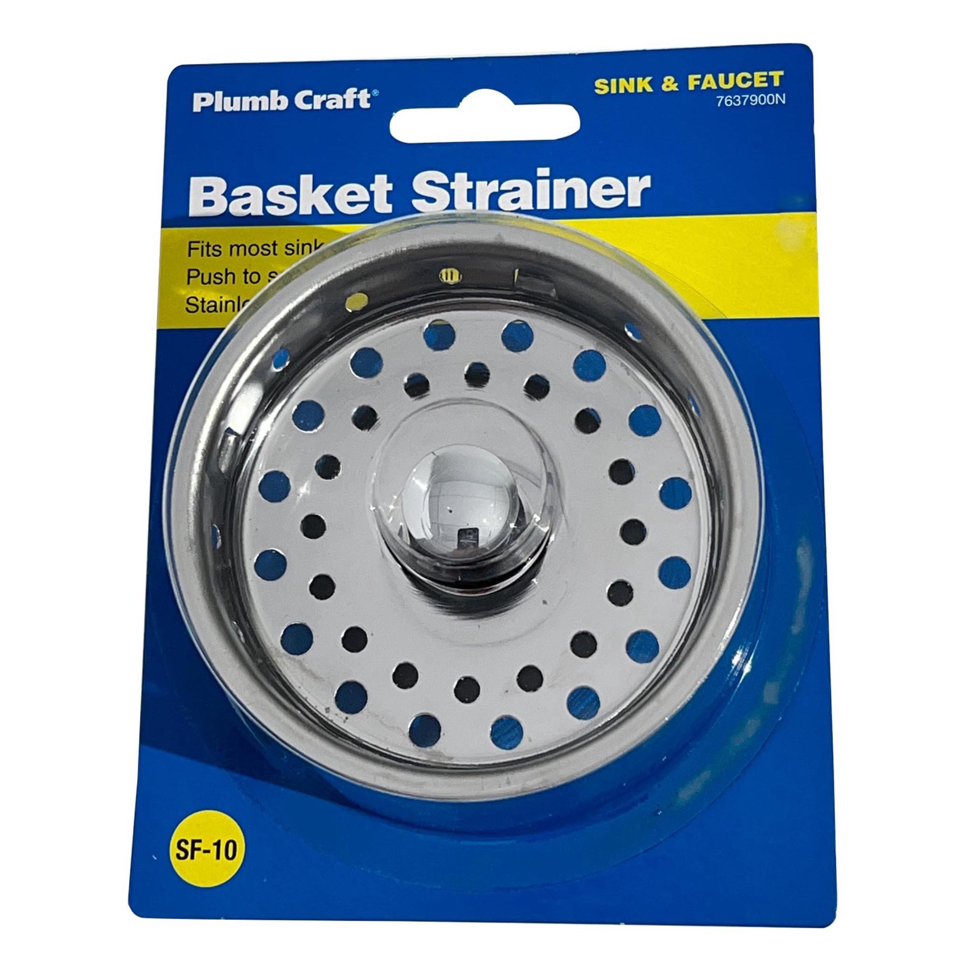 slide 1 of 1, Plumb Craft Universal Replacement Kit Basket Strainer, 1 ct