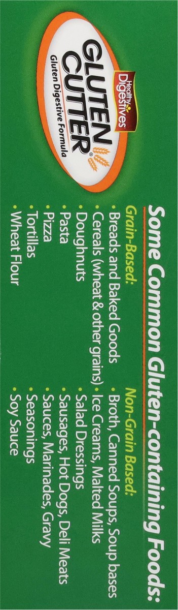slide 7 of 14, Healthy Digestives Capsules Gluten Cutter 30 Capsules, 30 ct